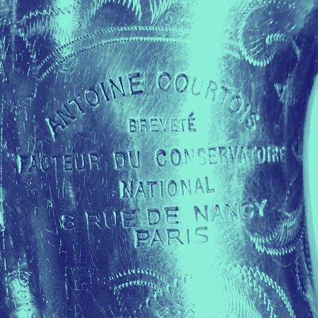 saxophone engraving