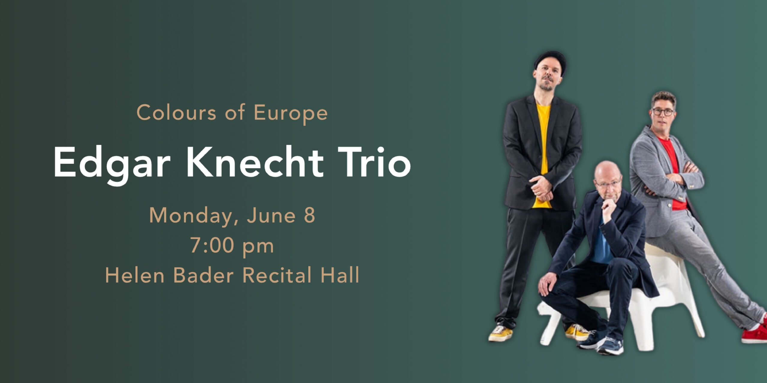 Edgar Knecht Trio - June 8