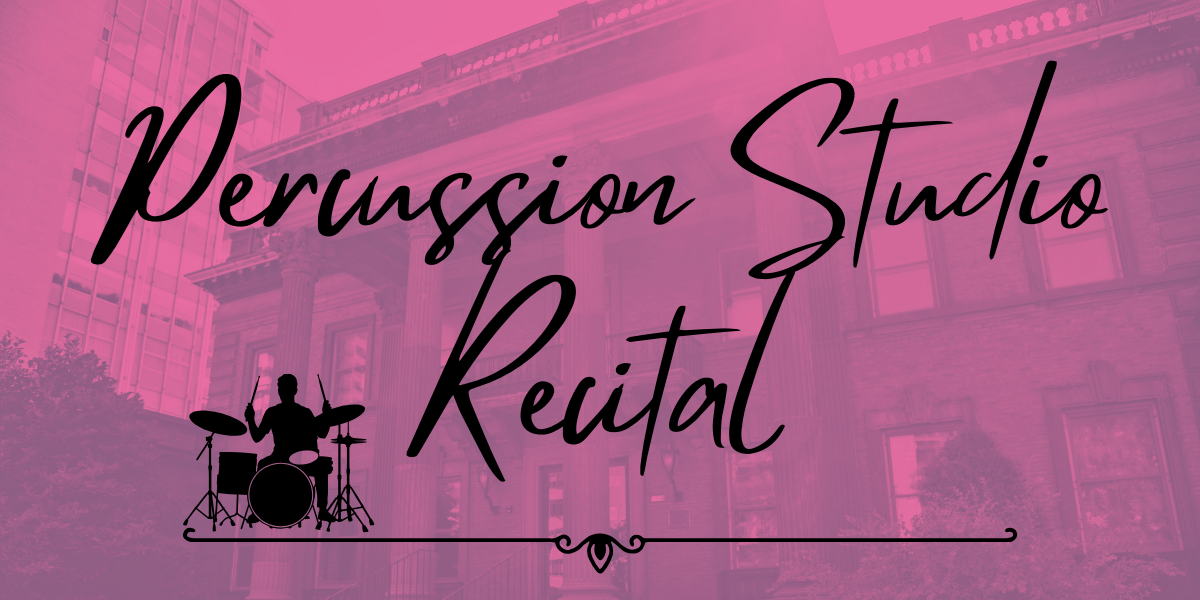 Percussion Studio Recital
