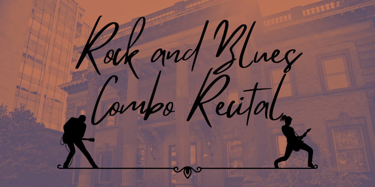 Rock and Blues Combo Recital Banner Image