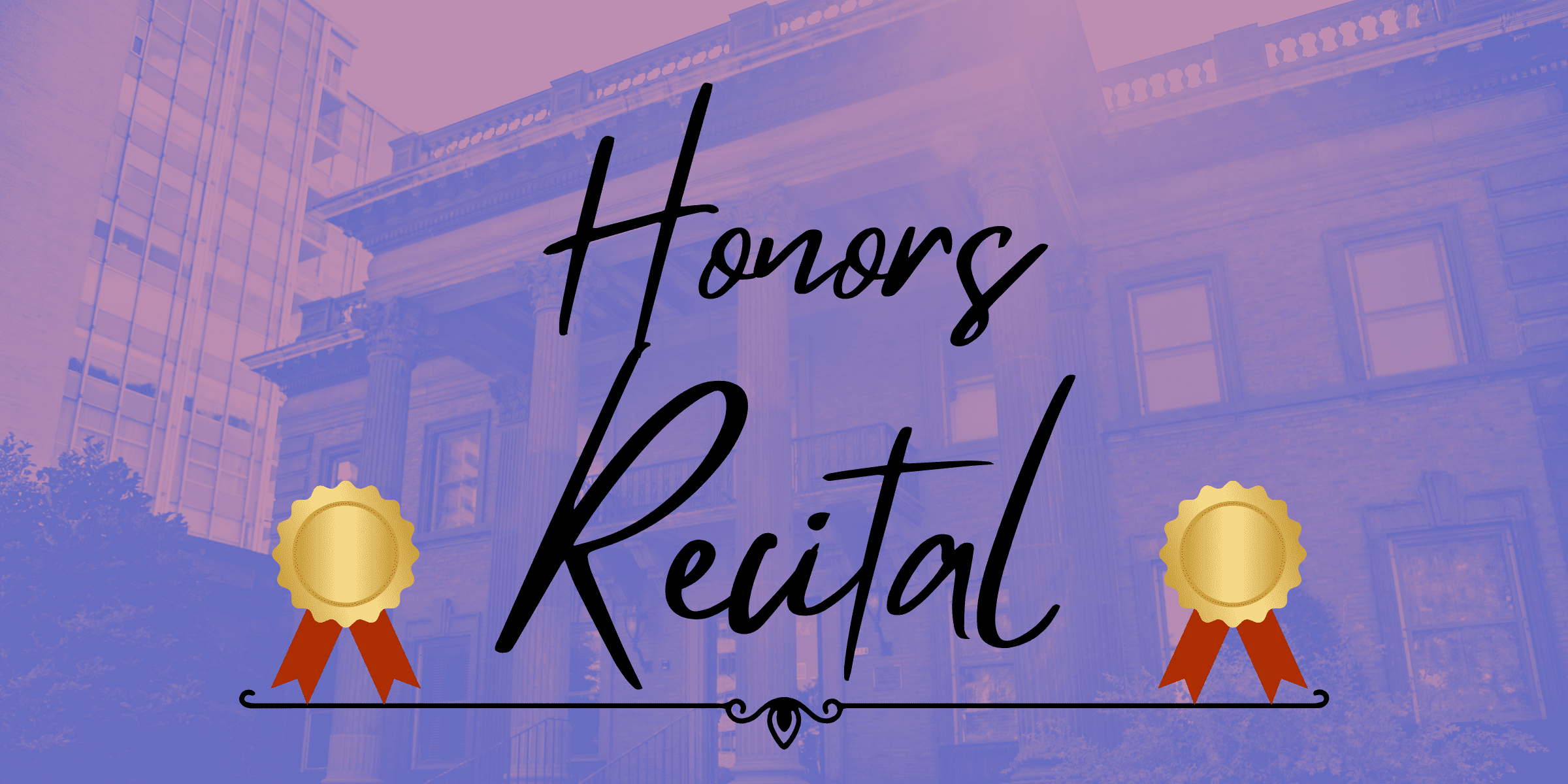 Honors Recital Banner Image